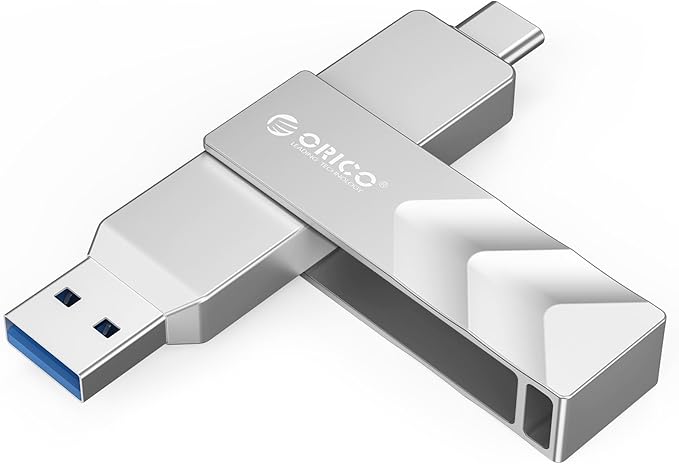 ORICO 1TB Portable Solid State Drive, 1050MB/s Dual-Port Rotating Metal - Image 9
