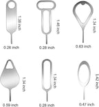 7Pcs SIM Card Removal Openning Tool Tray Eject Pins Needle Opener Ejector - Image 2