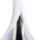 6.6ft - 1 inch White Cable Sleeve, Cable Organizer by ZhiYo