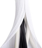 6.6ft - 1 inch White Cable Sleeve, Cable Organizer by ZhiYo