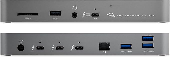 OWC 11-Port Thunderbolt Dock, 96W Charging, Single 8K Display or Dual 5K - Image 2