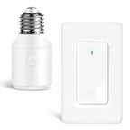 Greencycle Remote Control Light Bulb Socket, Max 500W LED, Wireless Wall Light by greencycle