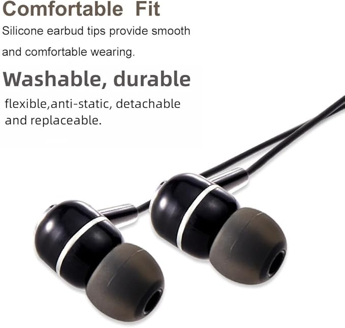 Earbud Tips Soft Silicone Earbuds Replacement Tips Fit - Image 5
