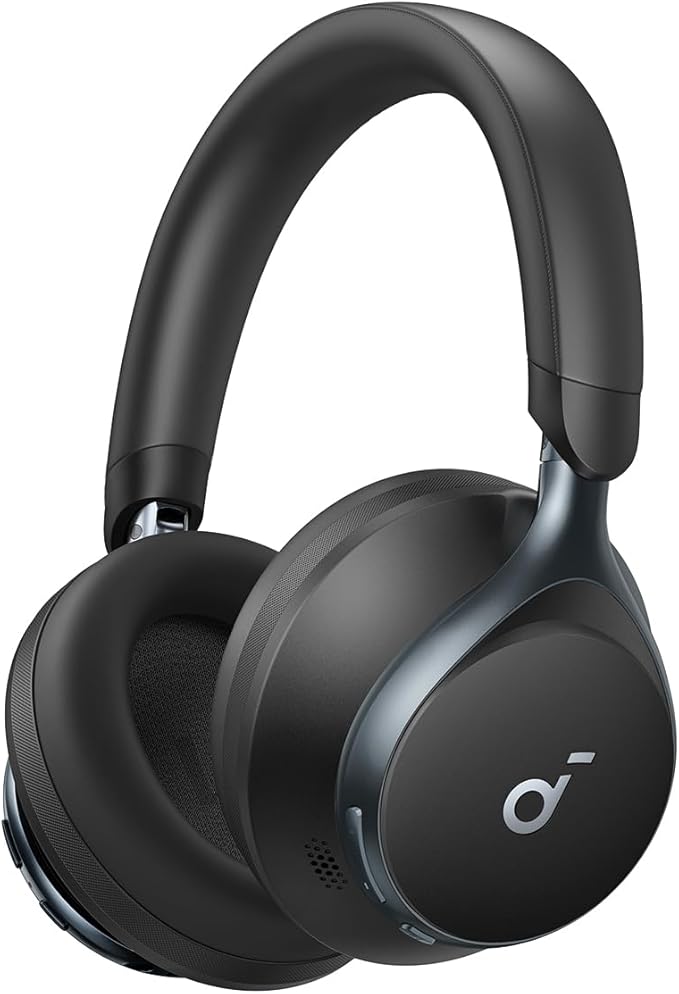 Soundcore by Anker, Space One, Active Noise Cancelling Headphones, 2X Stronger by soundcore