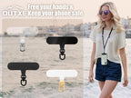 OUTXE Phone Tether Tab Rotatable 360°, 4 Pack TPU Phone Lanyard Patch - Image 7