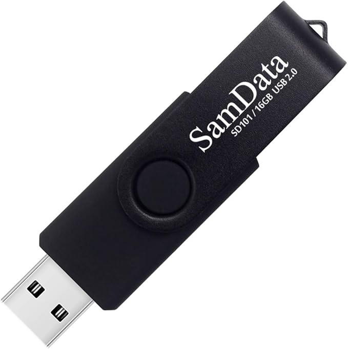 SamData 16GB USB Flash Drives 2 Pack 16GB Thumb Drives Memory Stick Jump Drive - Image 2