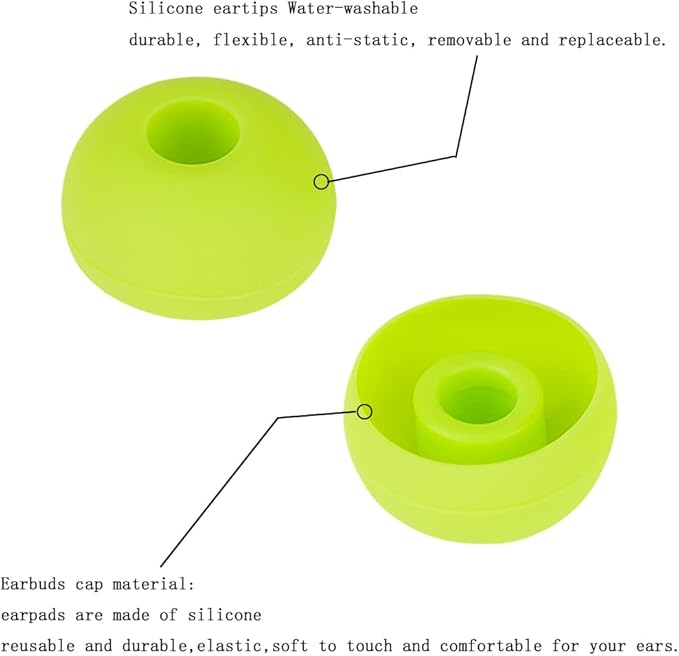 Replacement Silicone Eartips Earbuds Eargels Compatible - Image 6