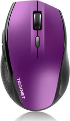 TECKNET Bluetooth Mouse, 4800 DPI Wireless Mouse, 2-Year Battery 6 Adjustable by Tecknet