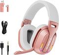 2.4GHz Wireless Gaming Headset for PC, Switch by MZYMI