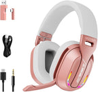 2.4GHz Wireless Gaming Headset for PC, Switch by MZYMI
