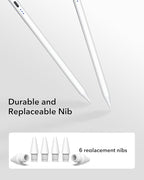 【2Pack】 Stylus Pencil for iPad 2018-2025 A16 11/10/9/8/7/6, iPad mini A17 - Image 8