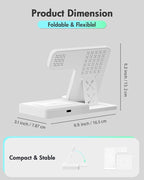 Wireless Charger Stand Charging Station: 3 in 1 Charger Stand Multiple Devices - Image 4