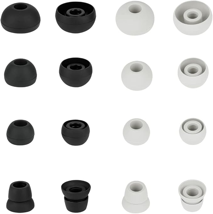 8 Pairs Replacement Earbud Tips Earbud Covers Silicone Tips Compatible - Image 2