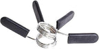 2Pcs Black 2 Inch Barbell Clamps, Stainless Steel Spring Collar Clips Weight - Image 4