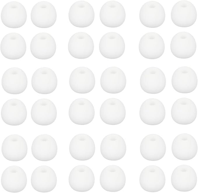 36 Pieces Large Earbud Tips Soft and Comfortable Silicone Earbud Tips Ear Bud by CYADCI
