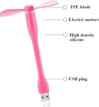 Mini USB Fan, Portable Pocket Fan USB-A Powered Little Cooler, Quiet Operation - Image 4