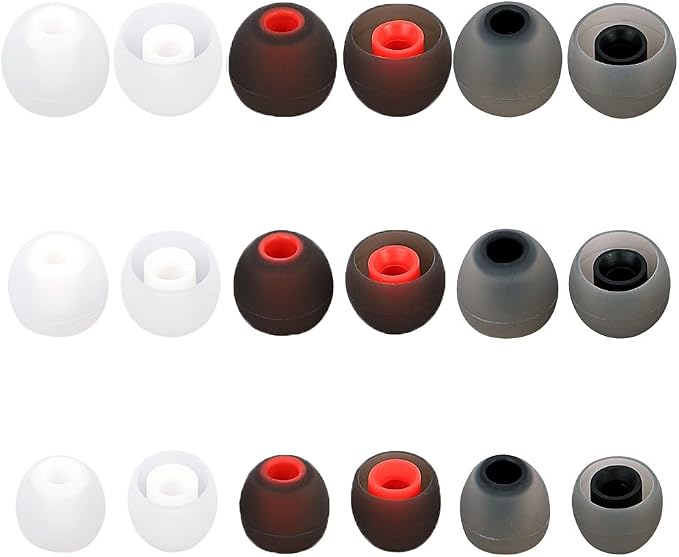 Earbud Tips Ear Bud Tips Soft Anti Slip Washable and Reusable Silicone - Image 7