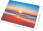 Sunrise Mouse Pad, Square Mousepad, Waterproof Mouse Mat Non-Slip Rubber Base - Image 2