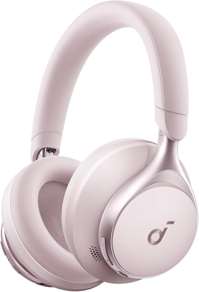 Soundcore by Anker, Space One, Active Noise Cancelling Headphones, 2X Stronger by soundcore
