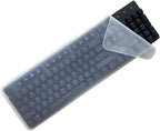 Universal Clear Desktop Computer Keyboard Protection Skin Protector Cover by ANRACHEL