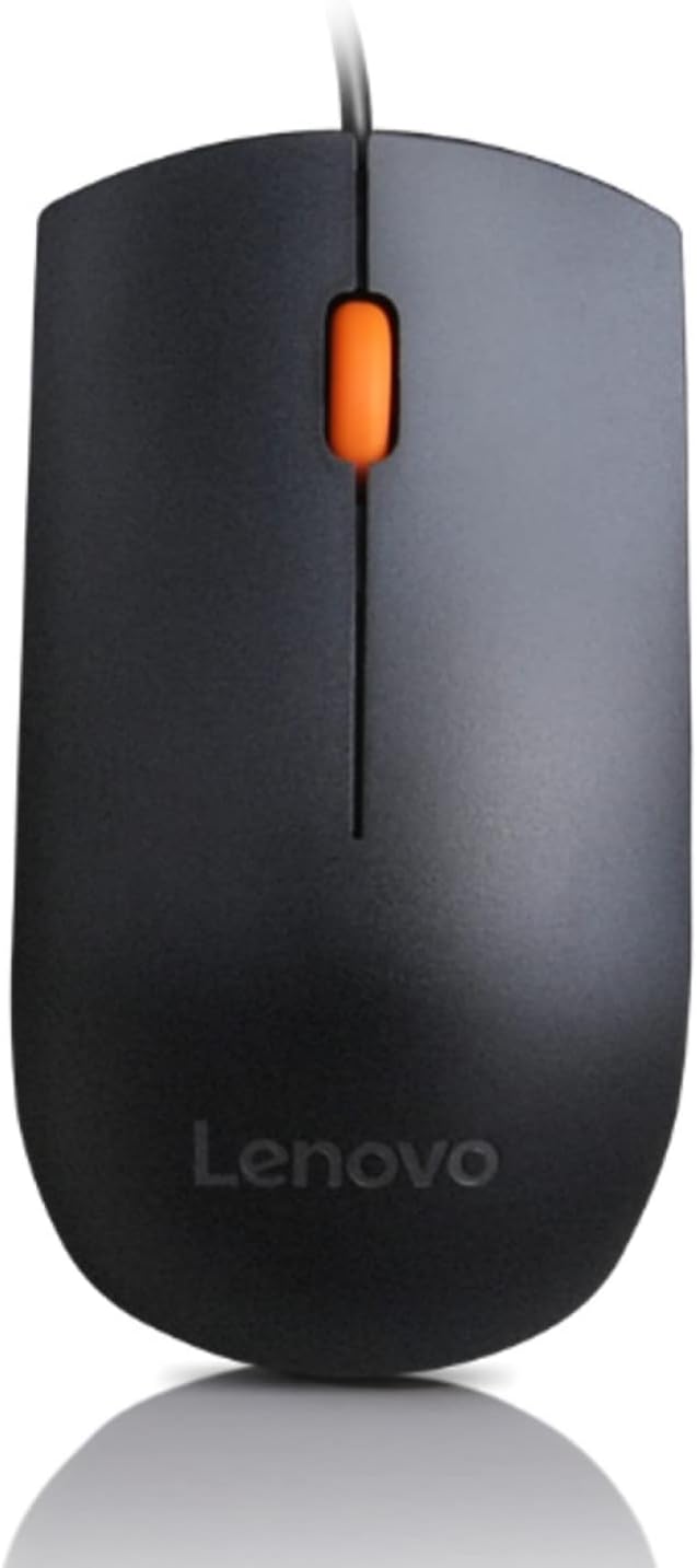 Lenovo 300 USB Wired Computer Mouse by LENOVO