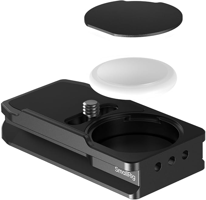 SmallRig Mount Plate for AirTag, Quick Release Camera Mount Baseplate for by SmallRig