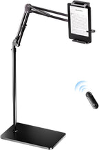 Floor Stand for Kindle with Remote Page Turner, Holder Stand for Reading in Bed by UNIBITRI