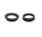 2 pcs 3" Drill Hole，2-1/2" ID Black Silicone Top hat Rubber Grommets by Unknown