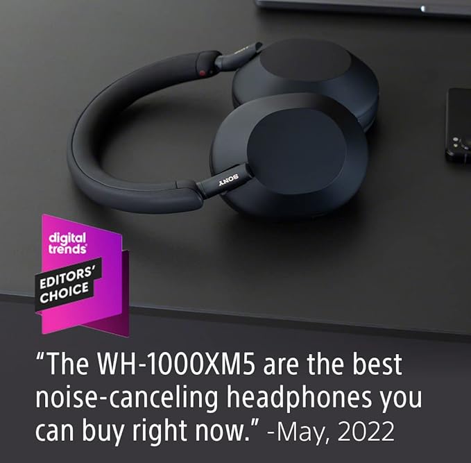 Sony WH-1000XM5 Premium Noise Canceling Headphones, Auto NC Optimizer, 30-Hour - Image 16