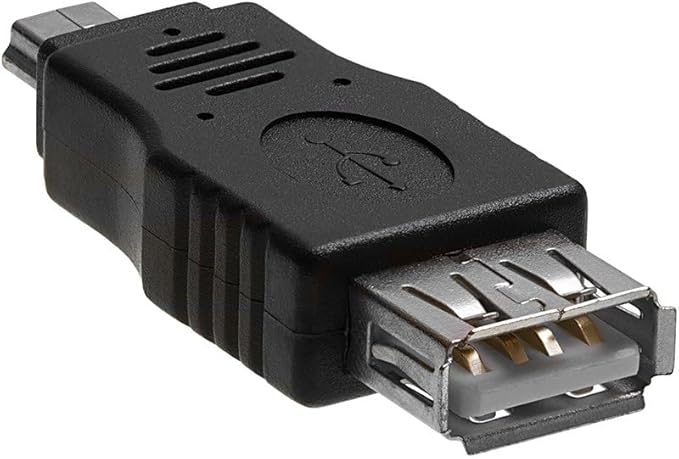 Cmple - [10 Pack Mini USB to USB Adapter Standard USB 2.0 A Female Jack to Mini - Image 3