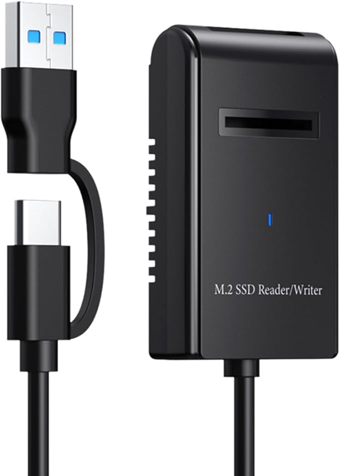 CY USB 3.0 USB-C Type-C Type-A to NVME M-Key M.2 NGFF SATA SSD Docking - Image 2