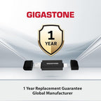 GIGASTONE SD Card Reader, 5-in-1 USB-A/USB-C Card Reader, Dual Slot - Image 7