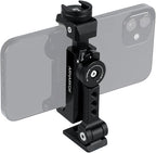 Metal Phone Tripod Mount w Rotatable Cold Shoe by ARNARKOK