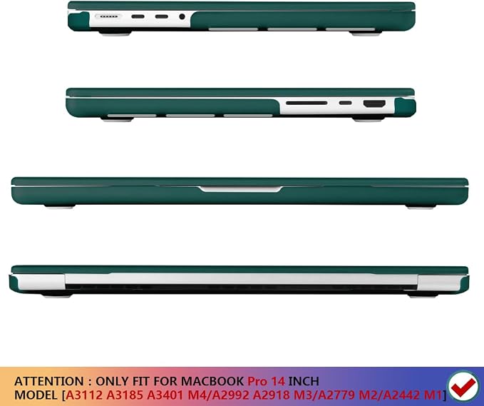 CISSOOK Compatible with MacBook Pro 14 inch 2024 2023 2022 2021 Release M4 M3 - Image 7