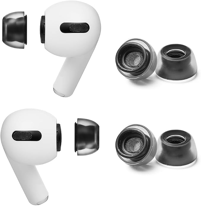 AZLA Crystal for Airpods Pro 1st & 2nd Gen – Airpod Pro Ear Tip Replacement – by AZLA