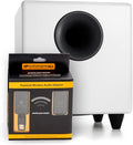 Audioengine S8 250W Wireless Powered Subwoofer, Built-in Amplifier by Audioengine