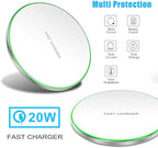 Fast Wireless Charger, 20W Max Wireless Charging Pad Compatible - Image 3