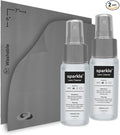 Sparkle Anti-Reflective Lens Cleaner Spray kit | 1oz Glasses Cleaner Spray + by OPTIPAK