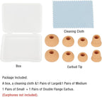 Replacement Silicone Ear Bud Tips Earbuds Cap Compatible - Image 8