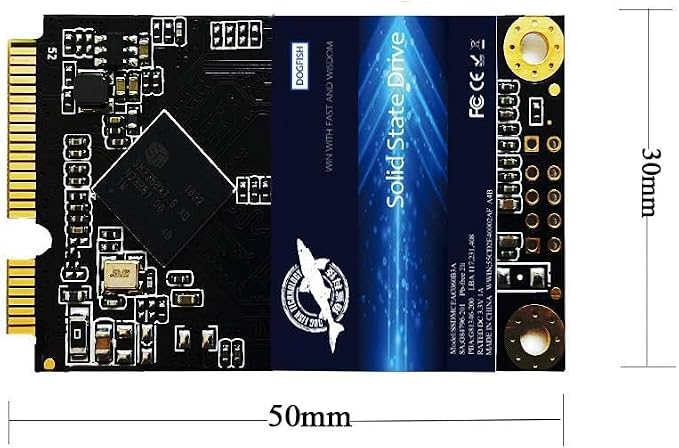 SSD MSATA 256GB Dogfish High Performance Internal Solid State Drive - Image 3
