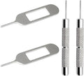 4 Pcs SIM Card Removal Openning Tool Tray Eject Pins Needle Opener Ejector by Unknown