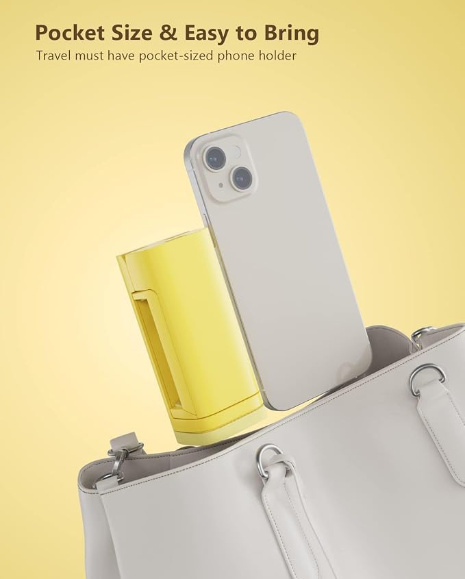 MiiKARE Yellow Phone Holder, Universal Portable Electronic Device Mount - Image 6