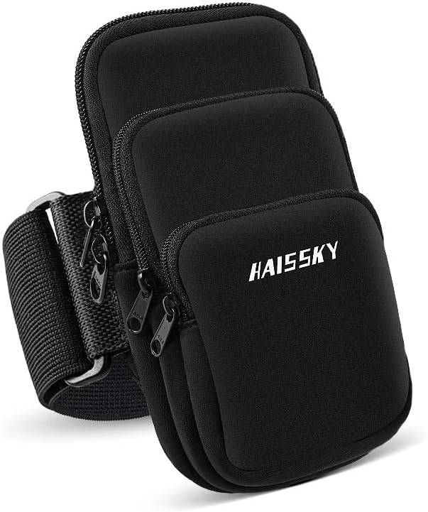 3 Pockets Running Phone Armband Holder by NITMTYOU