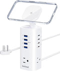 TenTrend Power Strip Tower Surge Protector, 115W Fast Charging Station by TenTrend