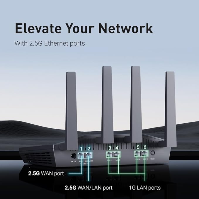 GL.iNet GL-MT6000 WiFi 6 Router - Image 4
