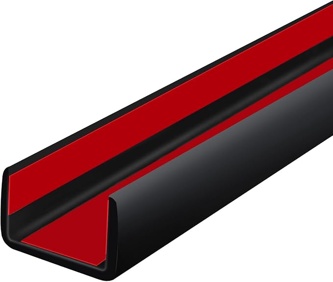 Rubber Edge Trim, Self Adhesive U Channel Edge Trim, Big Size U Shaped Trim by Protalwell