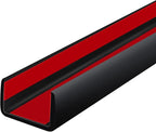 Rubber Edge Trim, Self Adhesive U Channel Edge Trim, Big Size U Shaped Trim by Protalwell