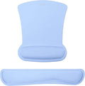 MOSISO Wrist Rest Support for Mouse Pad & Keyboard Set, Ergonomic Mousepad by MOSISO