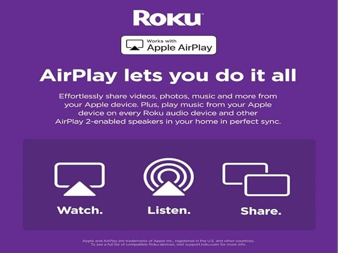 Roku onn Smart Soundbar with Built-in 4K Streaming Media Player - Image 7