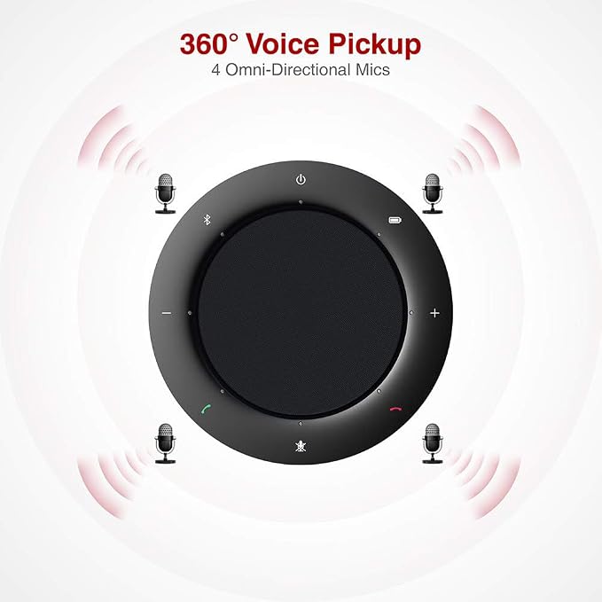 4K Conference Room Camera System, AI Auto-Tracking PTZ Camera 3x Optical/5x - Image 9